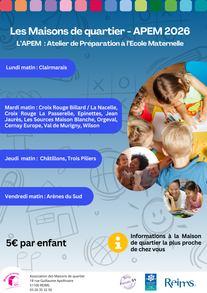 <strong></strong><small>© Maisons de Quartier de Reims</small>