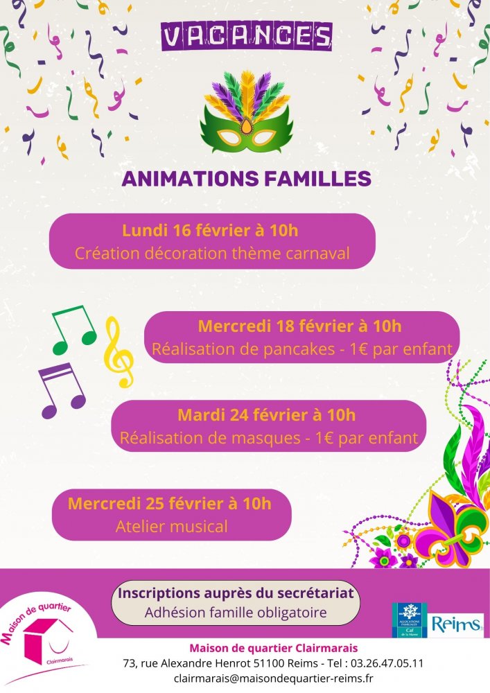 <strong></strong><small>© Maisons de Quartier de Reims</small>