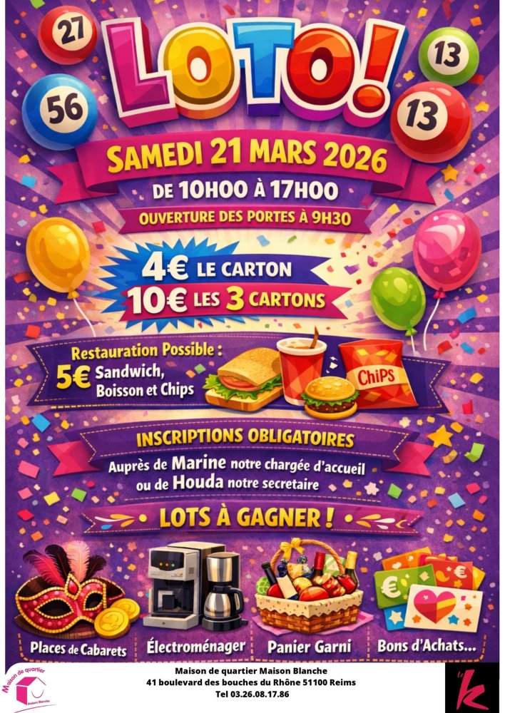 <strong></strong><small>© Maisons de Quartier de Reims</small>